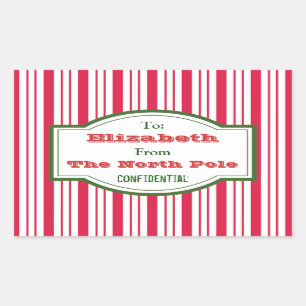 Etiquetas personalizadas do Tag do presente do