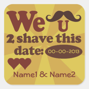 Etiquetas personalizadas para salvar o bigode