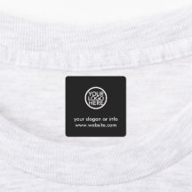 Personalizado com logotipo, slogan e site na web