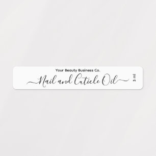 Etiquetas Personalizado de Beleza de Óleo de Miniatura de Sc