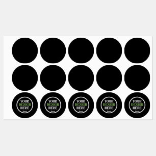 Etiquetas personalizado, único, elegante e minimalista
