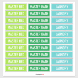 Etiquetas Personalizáveis Para Caixas Móveis