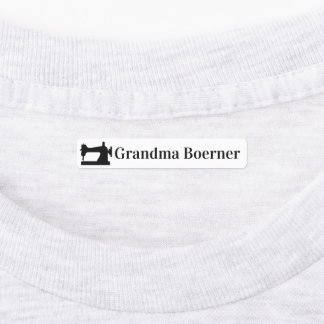 Etiquetas personalizáveis para Made por você