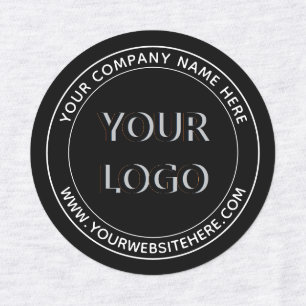 Etiquetas Personalize o seu logotipo e o seu Modelo de etiqu