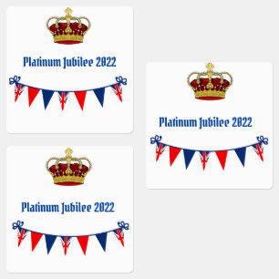 Etiquetas Platinum Jubilee 2022