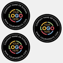 Etiquetas Promocional corporativo de logotipo empresarial mi