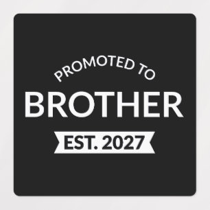 Etiquetas Promovido a Irmão Est 2027 Big Brother II
