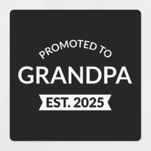 Etiquetas Promovido Ao Vovô Est. 2025 II