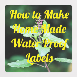 Etiquetas Prova de água