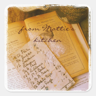 etiquetas quadradas das receitas velhas