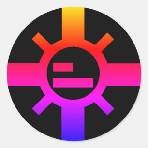 Etiquetas redondas crepusculares de Sparko Sun