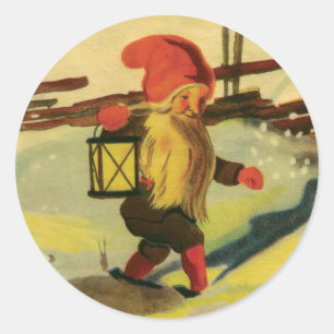 Etiquetas redondas de Tomten