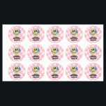 Etiquetas Retro Emoji Sorri Aniversário Para Meninas<br><div class="desc">Retro Emoji Sorri Rótulos de Aniversário para Meninas - Festas de Favor do Partido Divertido e Groovy! 🎉 😊 🌈 fazer a celebração de aniversário de sua garota especial com os Rótulos de Aniversário do Sorriso Retro Emoji! Apresentando smileys face vibrantes, inspirados por retratos e um design nostálgico e divertido,...</div>