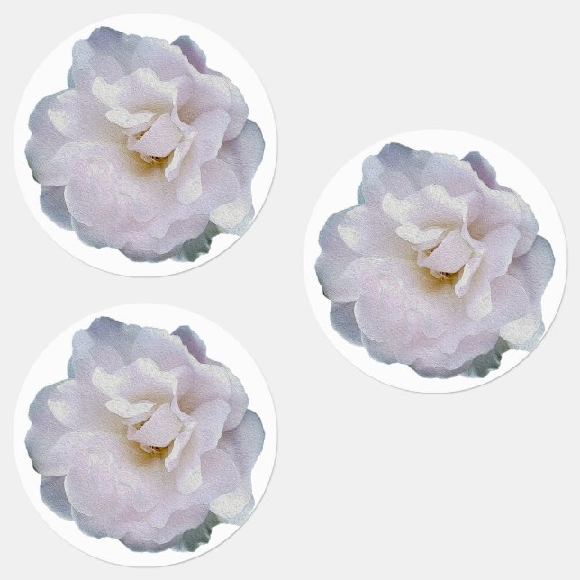 Etiquetas Rosa de cinza rosa (Grupo)