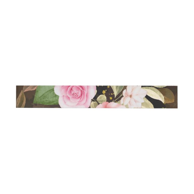Etiquetas Rosas de Aquarela 3 (Individual)