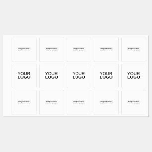 Etiquetas Rótulo adesivo/à prova d'água grande quadrado