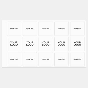 Etiquetas Rótulo adesivo/à prova d'água grande quadrado