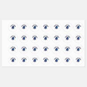 Etiquetas Rótulo de Ferro no Círculo Médio