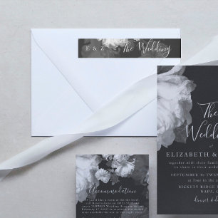Etiquetas Rótulo de Quebra de Casamento vintage Antiquada B&