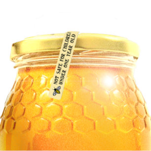 Etiquetas Rótulo de Segurança da Tampa de Abelhas de Corte