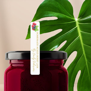 Etiquetas Rótulo Mínimo de Emperramento de Berry Misturado