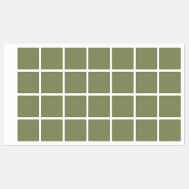 Etiquetas Rótulos de cor verde verde com cor de tendência