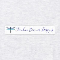 Rótulos de Dragonfly para Tecido Crafter ou Artist