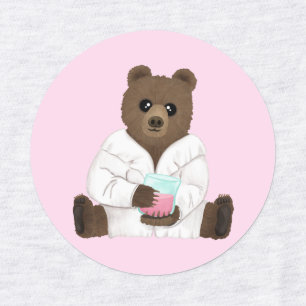 Etiquetas Rótulos de Urso da Ciência