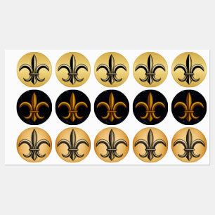 Etiquetas Rótulos Fleur De Lis Lebels