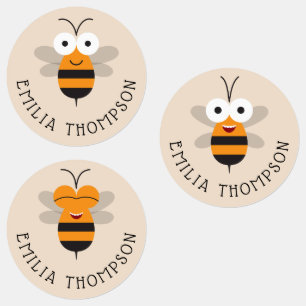 Etiquetas Rótulos Multipropósito De Mel Engraçado E Bonito