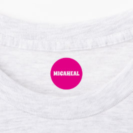 Etiquetas Roupas com Nome Personalizado