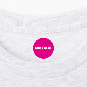 Etiquetas Roupas com Nome Personalizado