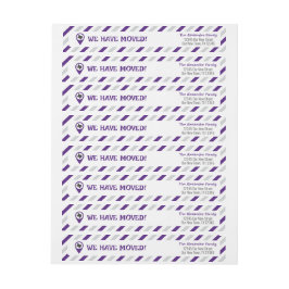 Etiquetas Roxo, Movimentámos O Movimento Striped