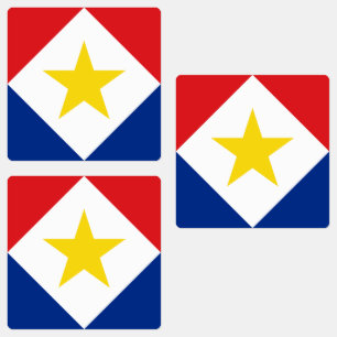 Etiquetas Saba Flag