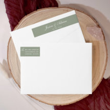 Sage Green Wedding Minimalista