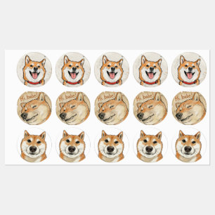 Etiquetas Sem Pensamentos, Apenas Vibrações – Shiba Feliz