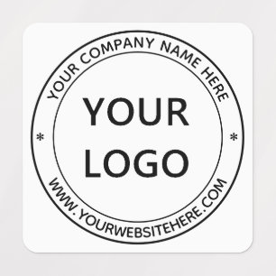 Etiquetas Seu nome de logotipo Colores do site Carimbo Perso