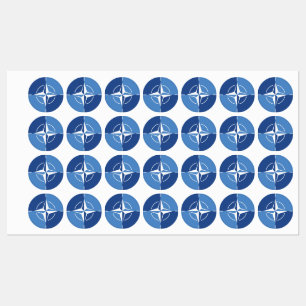 Etiquetas Símbolo de bandeira da NATO ONAT Organização do