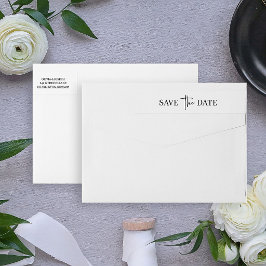 Etiquetas Simples Minimalista Moderno | Casamento Salve a Da