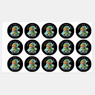 Etiquetas Skating do Dinossauro do Bebê É assim que eu rol