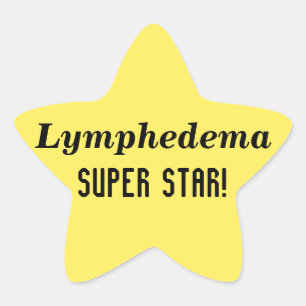 Etiquetas super da estrela de Lymphedema
