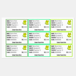 Etiquetas Tema do sapo Nome do professor Sujeito de volta à 