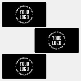 Etiquetas Texto personalizável e seu logotipo ou imagem carr