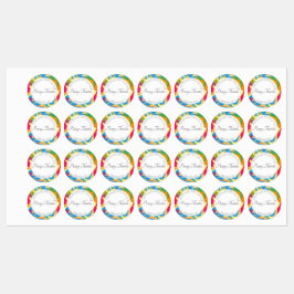 Etiquetas Tinta espiritual Colorida