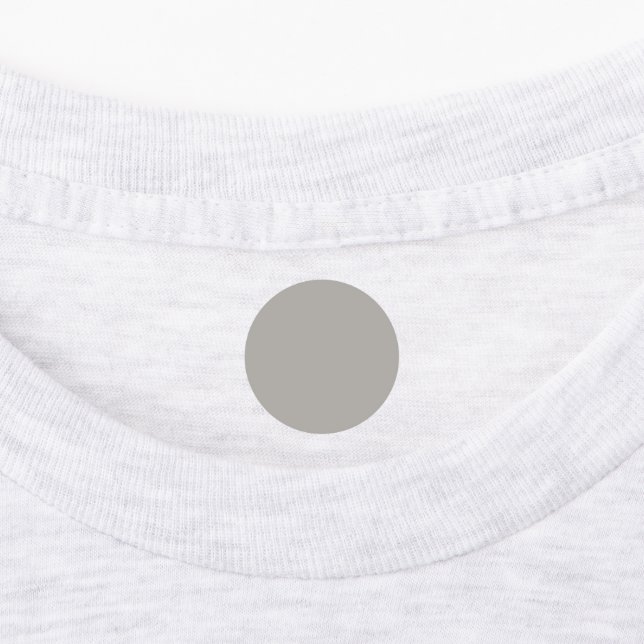 Etiquetas Trendy Soft Cinza-Beige - Rótulo (Afixado)