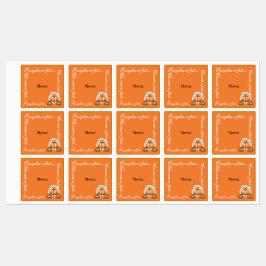 Etiquetas Trick ou Tratar de...