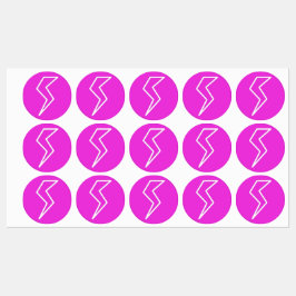 Etiquetas Trovão Rodada