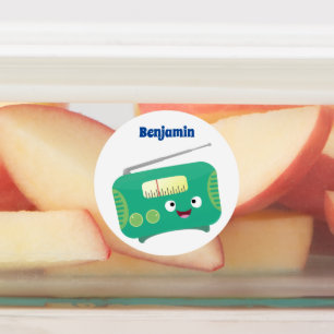 Etiquetas Um desenho animado e divertido