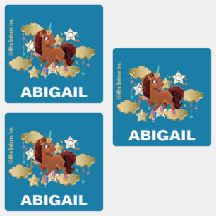 Etiquetas Única as estrelas e nuvens do Unicórn