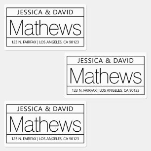 Etiquetas Único e criativo com aspecto branco e preto à prov